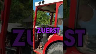 „Wurzelbehandlung“ 😂 Aber seht selbst 🙈 traktor bauernhof dorfkind landwirtschaft schlager [upl. by Jehu]