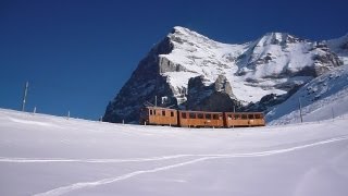 Gletscherwunder Jungfraubahn  Eine Legende wird hundert Jahre alt [upl. by Nivaj]