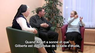 interview de Gilberte Degeimbre voyante des apparitions de Beauraing soustitrée en français [upl. by Sidonia]