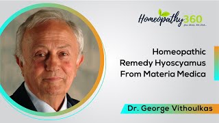 Homeopathic Remedy Hyoscyamus Niger from Materia Medica by Prof George Vithoulkas [upl. by Sam890]