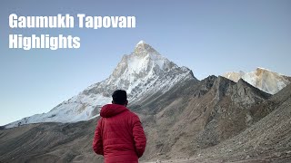 Gaumukh Tapovan Trek Highlights [upl. by Thurber]