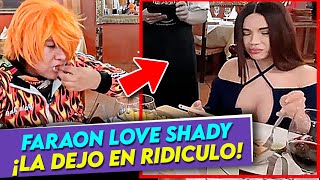 Faraón Love Shady DEJA en RIDICULO a Influencer SANDRA SKINS [upl. by Ainessey]