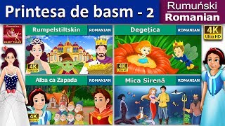 Printesa de basm 2  Princess Fairy Tales 2 in Romana  Mica Sirenă  RomanianFairyTales [upl. by Sirc]