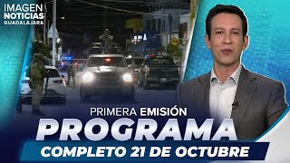 Noticias con Ricardo Camarena  Programa completo 21 de octubre de 2024 [upl. by Enelrihs]