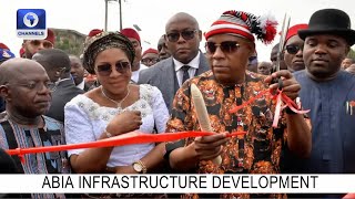 Vice President Inaugurates Aba Power Project Roads [upl. by Elwin]