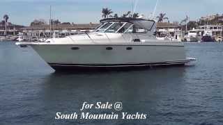 Tiara 3500 Express Cruiser On the Water by South Mountain Yachts 949 8422344 [upl. by Yrebmik362]