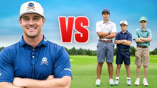 Can I Beat 3 Top Junior Golfers in a 9 Hole Match [upl. by Neivad]