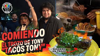 Comiendo el trozo de Tony quotTacos Tonyquot [upl. by Aneetak]