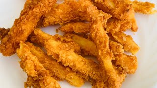 Potato Zinger French Fries Recipe  Crispy Kfc french Fries Recipe  Easy to make Crispy Fries [upl. by Jorgensen]