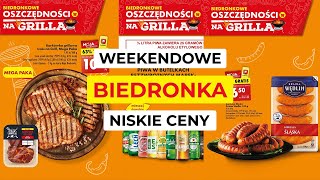 Weekendowe niskie ceny w Biedronce  Piwa w butelkach bezzwrotnych 1212 GRATIS  Sezon na grilla [upl. by Helsie379]