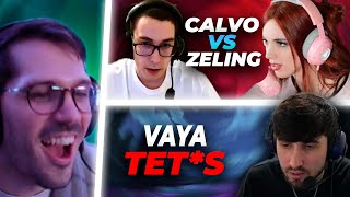 ZELING vs CALVOLOL 🔥 El 1 vs 1 DEFINITIVO  Mejores Clips LOL Español [upl. by Fugere]