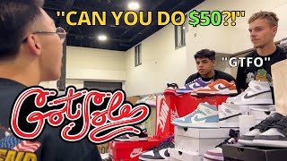 TRYING TO FINESSE AT BOSTON GOT SOLE CASHED OUT My first ever sneaker event [upl. by Finzer]