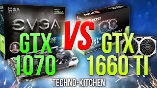 GTX 1070 vs GTX 1660 Ti [upl. by Fugazy]