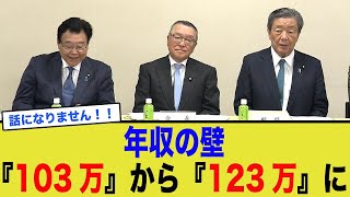 約30年ぶりの年収の壁の引き上げ！たった20万円しか変わらない [upl. by Getraer]