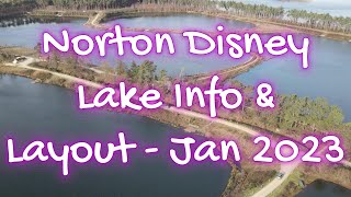 Norton Disney Lake Info  4K Drone [upl. by Eimaraj]