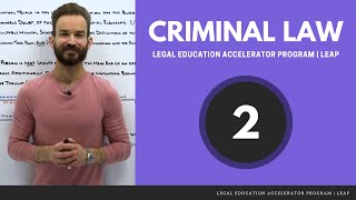 Criminal Law The Actus Reus Requirement LEAP Preview [upl. by Vincenz516]