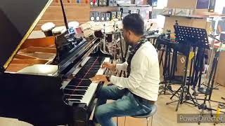 Dusokure NeelareZubeen Garg  Grand Piano  Mookesh Moon [upl. by Suirtimid628]