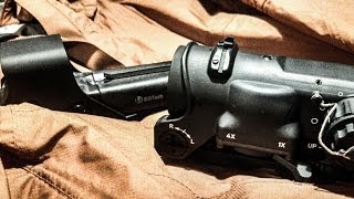 Elcan 1  4x Spectar Dr and EoTech 512 review and contrast [upl. by Denby]