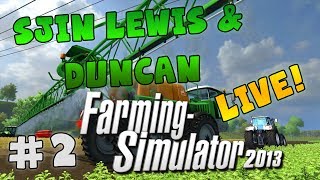 Yogscast Farming Sim Livestream highlights with Sjin Lewis and Duncan 2 [upl. by Nolek]