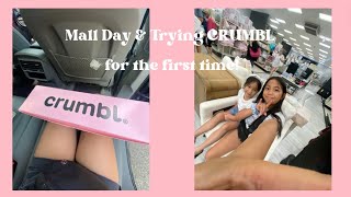 Mall Day amp Trying CRUMBL for the FIRST TIME Kailia Resse [upl. by Akiner]