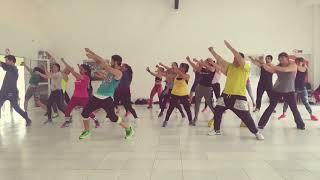 CHIMBALA  Rueda  Fernando Cuenca Zumba Choreo [upl. by Kirkwood]