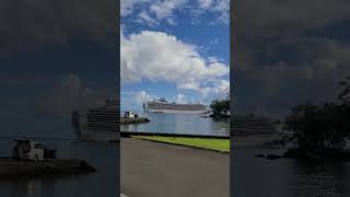 Grand Princess coming into Hilo October 7 2024 [upl. by Donata]