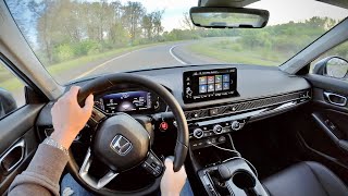 2022 Honda Civic Touring Sedan  POV Review [upl. by Yde]