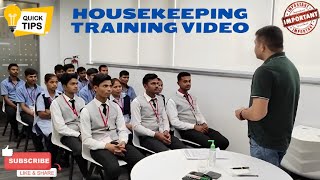 Housekeeping Training Video [upl. by Pittel]