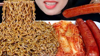 ASMR MIE JAJANGMYEON  SOSIS KEJU EL PRIMO  KIMCHI 🔥 MUKBANG ASMR INDONESIA [upl. by Alysa]