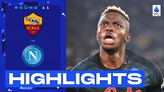 RomaNapoli 01  Osimhen stuns Roma with a belter Goals amp Highlights  Serie A 202223 [upl. by Damas400]