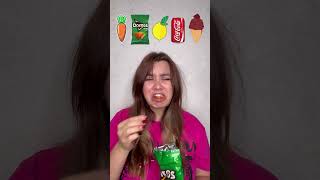 Big or Small challenge 😂 Sour lemon gum or small nachos box 🧐 shorts Best video by Hmelkofm [upl. by Nesnah]