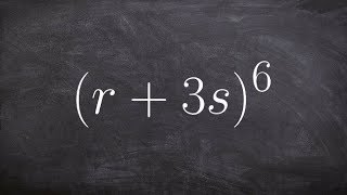 Using binomial expansion to expand a binomial to the sixth power [upl. by Ingram]