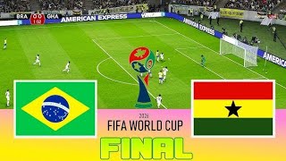 GHANA vs BRAZIL world Cup who you think will win 🤔 😉 dls2024 like share subscribe comment [upl. by Alael]