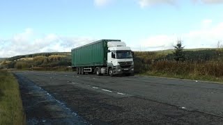 Run To Scotland  Trucking In The UK [upl. by Feldstein]