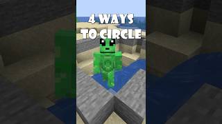 4 Ways to Circle minecraft [upl. by Oletta]