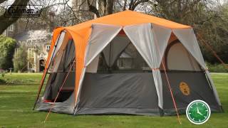 Coleman® Cortes Octagon 8  Eight person Award Winning Family Tent  EN [upl. by Asirac]