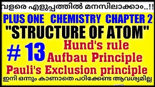 Aufbau Principle  Paulis exclusion principle  Hunds rule of maximum multiplicity  1 Chemistry [upl. by Enitsua]