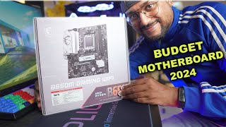 BEST BUDGET MOTHERBOARD 2024 [upl. by Ennovahc409]