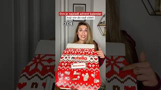 Otvaramo Nutella advent kalendar 🍫 nutella adventcalendar [upl. by Avelin]