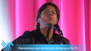 Se presenta Hernaldo Zúñiga en el Río 70 [upl. by Ynahteb506]