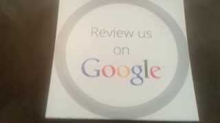 Get a quotReview us on Googlequot Sticker for your business [upl. by Stargell]