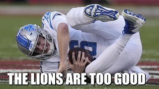 The Lions Are Way Too Good Why Even Play [upl. by Rosenbaum]