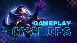 Cyclops Gameplay Mobile Legends [upl. by Orodisi]