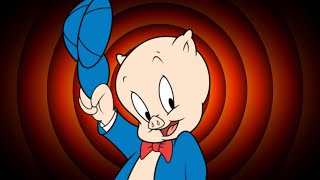 Porky Pig Stuttering Moments [upl. by Atnohsal]