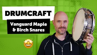 DrumCraft Vanguard  Maple amp Birch Snares  Sound Demo [upl. by Orelle]