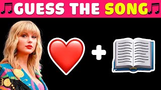 Guess The Taylor Swift Song By Emoji  Taylor Swift Quiz [upl. by Ardnaxela316]