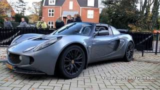 Lotus Exige w Supercharger 260HP  Quicksilver Exhaust LOUD Sound [upl. by Nodnart]