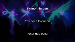 Clueso  Tanzen Liedtext  Lyrics  Letra español [upl. by Earl]