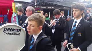 Camborne Town Band Trevithick Day 2018 [upl. by Rolland]