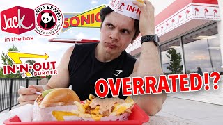 EATING AMERICAN FAST FOOD FOR 24 HOURS [upl. by Doreg]